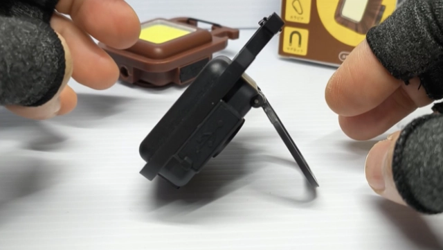 ダイソーCOBライト-スタンド使用例②