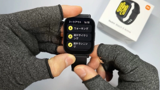 Redmi Watch 5 Activeワークアウト②