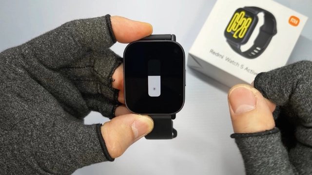 Redmi Watch 5 Active 明るさ手動調節③