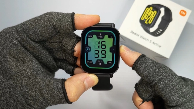 Redmi Watch 5 Active 一番暗い明るさ