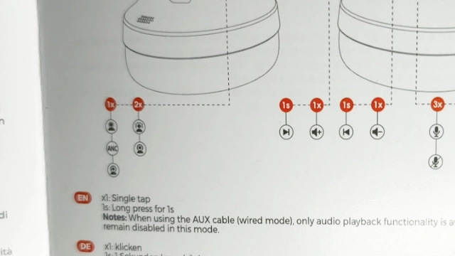 TRUEFREE HF-10 アイコン説明